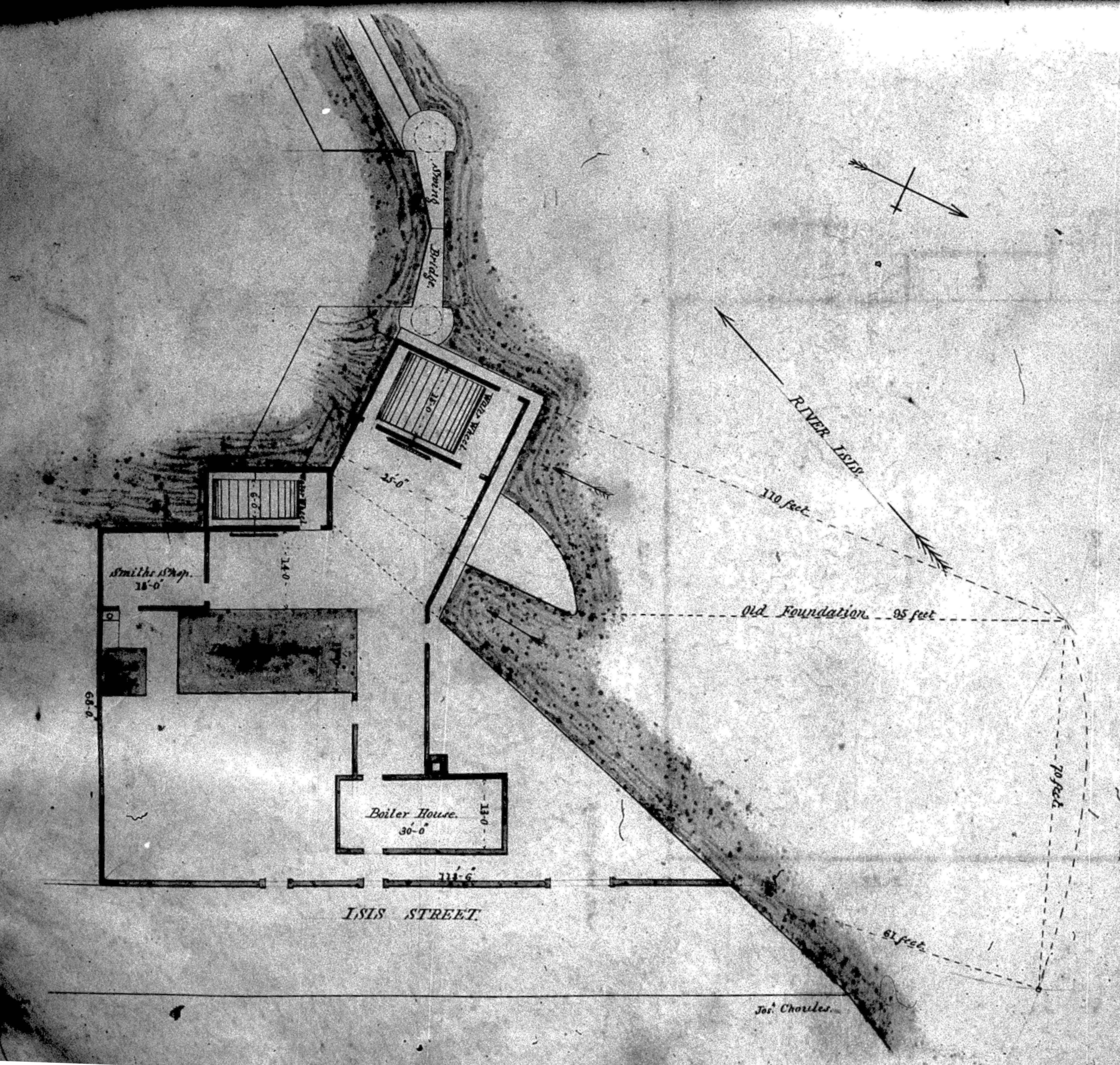 [Waterworks at Folly Bridge, Vellum Book]